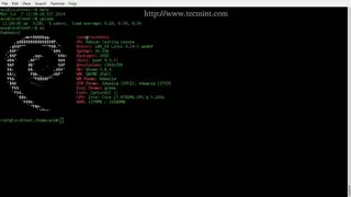 Screenfetch screenshot