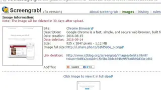 Screengrab! screenshot