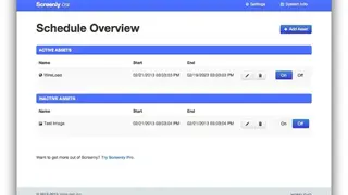 Screenly screenshot