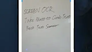 ScreenOCR for iOS screenshot