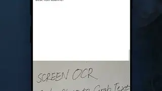 ScreenOCR for iOS screenshot