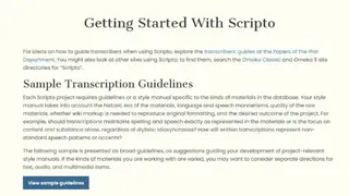 Scripto screenshot