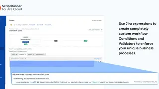 ScriptRunner for Jira screenshot