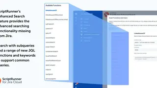 ScriptRunner for Jira screenshot