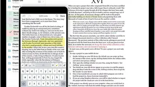 Scrivener for iOS screenshot