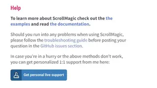 ScrollMagic screenshot