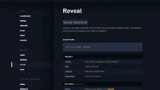 ScrollReveal screenshot