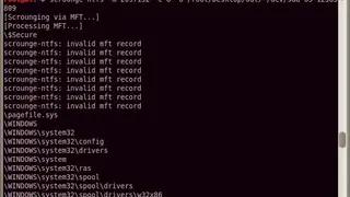 Scrounge NTFS screenshot