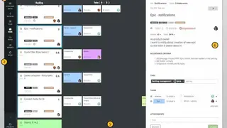 ScrumDesk screenshot