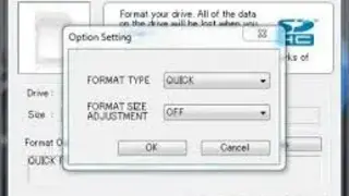 SD Card Formatter screenshot