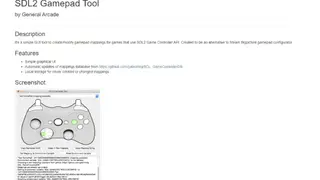 SDL2 Gamepad Tool screenshot