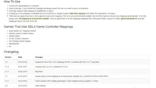 SDL2 Gamepad Tool screenshot