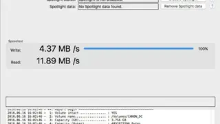 Sdspeed screenshot