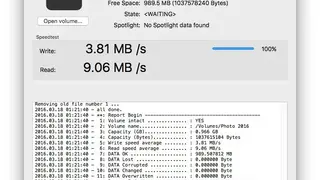 Sdspeed screenshot