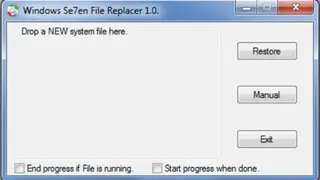 Se7en File Replacer screenshot