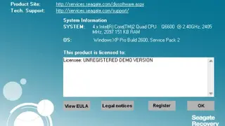 Seagate File Recovery screenshot