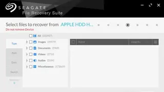 Seagate File Recovery screenshot