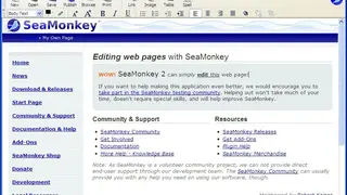 SeaMonkey screenshot