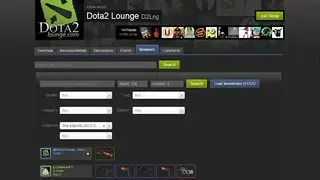 Search items in steam groups. screenshot