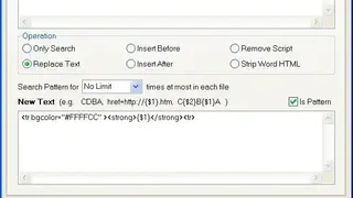 Search & Replace Master screenshot