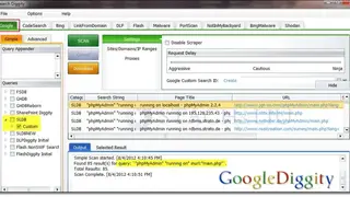 SearchDiggity screenshot