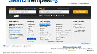 SearchTempest screenshot
