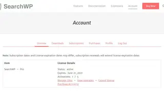 SearchWP screenshot