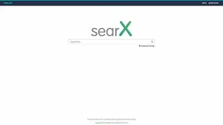 Searx screenshot