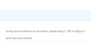Searx screenshot