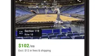 SeatGeek screenshot