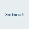 Sec Form 4