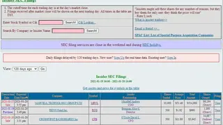 Sec Form 4 screenshot