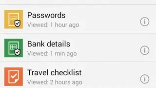Sec Notes screenshot