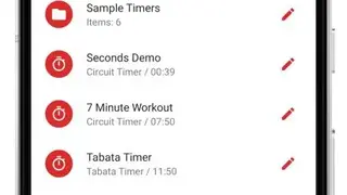 Seconds – Interval Timer for HIIT & Tabata screenshot