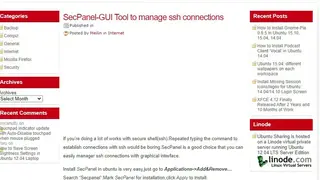 SecPanel screenshot