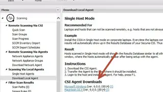Secunia CSI screenshot