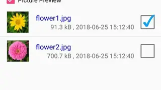 Secure delete screenshot