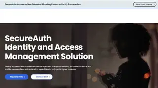 SecureAuth Identity Platform screenshot