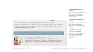 SecureFlow screenshot