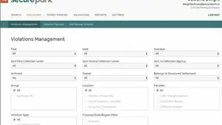 SecurePark screenshot