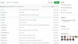 Securimage screenshot