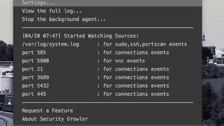 Security Growler screenshot