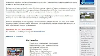Security Monitor Pro screenshot