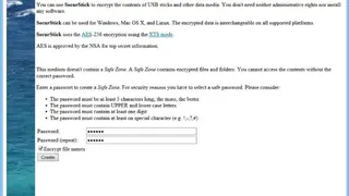 SecurStick screenshot