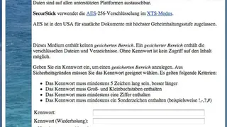 SecurStick screenshot
