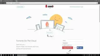 Seedr screenshot