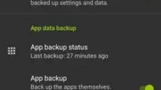Seedvault Backup screenshot