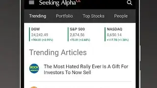 Seeking Alpha screenshot