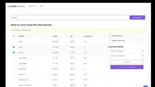 Seekmetrics screenshot