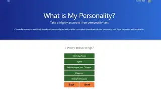 Seemypersonality screenshot